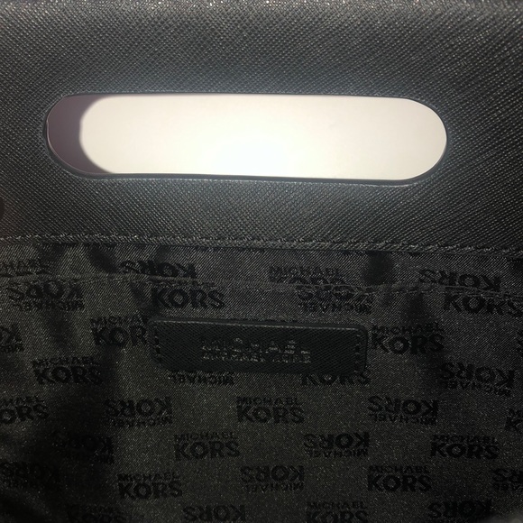 Michael Kors Black Envelope Clutch - Picture 6 of 6